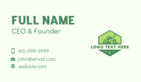 Landscaping Lawn Mower Business Card Design