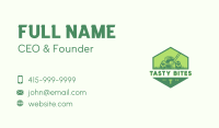 Landscaping Lawn Mower Business Card