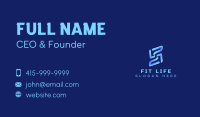 Tech Startup Firm Business Card