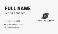 Tire Auto Mechanical Business Card Design