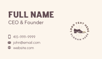 Vintage Formal Shoes  Business Card