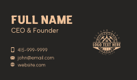 Carpenter Tools Builder Business Card