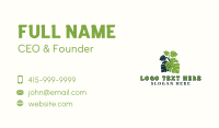 Giant Monstera Plant Business Card