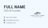 Sports Car Panel Beater Business Card