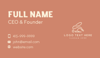 Linear Business Card example 3