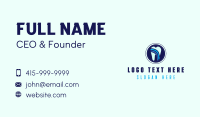 Circle Business Card example 2