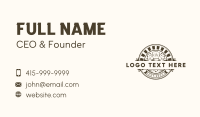 Chef Toque Restaurant Business Card Design