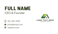 Property Roofing Maintenance Business Card