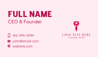 Necktie Business Card example 2