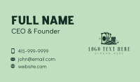 Cost Business Card example 1