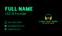 Audiophile Business Card example 4