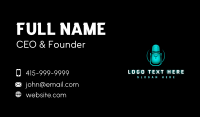 Microphone Audio Studio Business Card