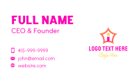 Door Business Card example 1