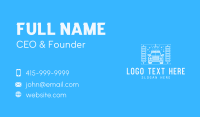 Drive-Through Car Wash Business Card Design