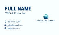 Laundry Shirt Clean Business Card