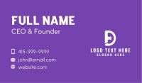 Contact Business Card example 4