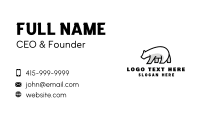 Ski Business Card example 2