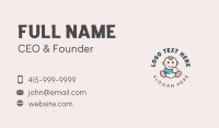 Cute Infant Pediatric Childcare  Business Card