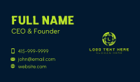 Cyber Tech Developer Business Card