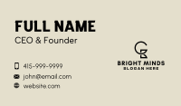 Black Corporate Banking Business Card