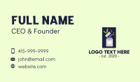 Organic Medical Supplements Business Card