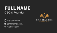 Royal Crest Lion Business Card