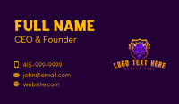 Lightning Dragon Shield Business Card