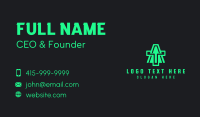 Logistics A & T Monogram Business Card Design