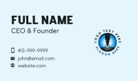 Laser Business Card example 1