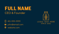 Herbal Brew Kombucha Business Card