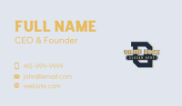 Game Strategy Lettermark Business Card Image Preview