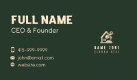 Shovel Construction Builder Business Card Design