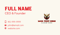 Owl Cyber Gaming  Business Card