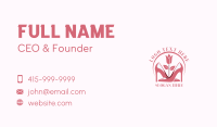 Fashion Stilettos Flower Business Card