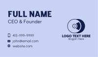 Compact Disc Record Business Card Design