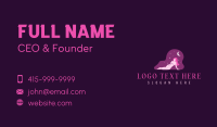  Female Body Beauty Business Card Design