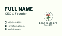Hibiscus Business Card example 4