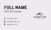 Chimney House Roofing Business Card Image Preview