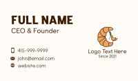 Crepe Business Card example 3
