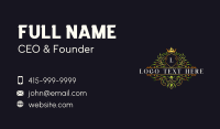 Luxury Royal Vines Business Card