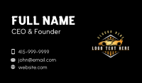 Car Automotive Detailing Business Card