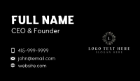 Antique Business Card example 2