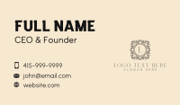 Frame Business Card example 2