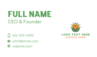 Button Business Card example 2
