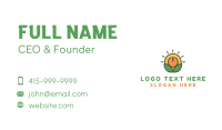 Solar Power Business Card example 4