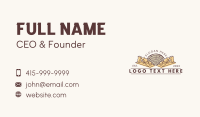 Wood Planer Log Woodworking Business Card