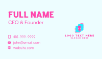 Chat Bubble Business Card example 4