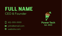 Ice Cream Cone Business Card example 3