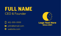 Starry Moon Time Business Card
