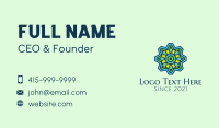 Star Kaleidoscope Tile  Business Card